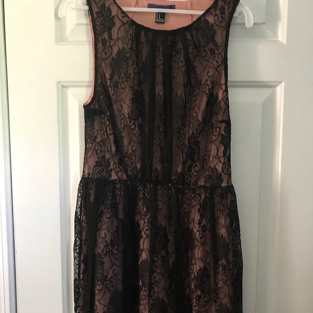 Black and pink lace dress!!!